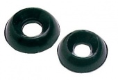 Osculati 37.322.04NE - Пластиковые шайбы из черного полиамида с бортиком 4 мм Ø 15 мм в коробке 100 шт 