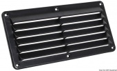 Osculati 53.301.05 - Нейлоновая вентиляционная решетка черного цвета 125x260 мм 