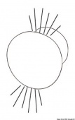 Osculati 13.429.65 - Двойной встраиваемый светодиодный светильник, свет в нижнем и верхнем направлении 