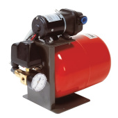Vetus HYDRF12 Pressurized water system 12 V, with 8 L tank, adjustable pressure switch & gauge