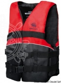 Osculati 22.474.04 - Страховочный жилет Dominator Ski 50 Н размер XL более 70 кг красный/чёрный 