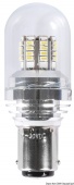 Osculati 14.443.17 - Лампа на светодиодах SMD с цоколем BA15D 12/24 V 3 W