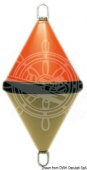 Osculati 33.171.63 - Двухцветный бакен из усиленного АБС-пластика в виде двойного конуса Ø51 см, 53л 