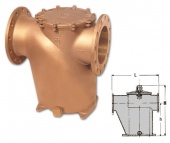 Бронзовый фильтр забортной воды Guidi type 5