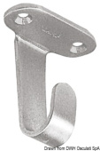 Полированный потолочный крюк из нержавеющей стали (Блистер 1 шт.)