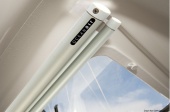 Osculati 19.850.04 - Рулонная штора Osculati Oceanair 460 x 320 мм Белая роликовая фурнитура