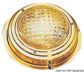 Osculati 13.543.22 - Накладной светильник японского типа 175 мм, зеркально полированная и лакированная латунь 