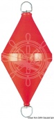 Osculati 33.168.02RO - Бакен двойной полый с осью Красный, 500x1030 мм 