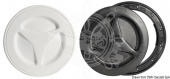 Osculati 20.337.01BI - Инспекционный люк из полипропелена с поворотным закрыванием и крышкой байонетного типа Белый Ø135 мм 