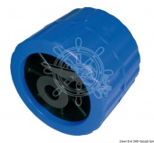 Osculati 02.031.11 - Боковой ролик с сердечником из технического полимера и внешней частью из композита полипропилен/резина Ø отверстия 15 мм синий 