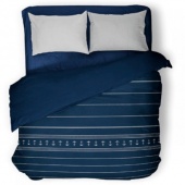 Односпальное одеяло Marine Business Santorini Blu 270x140см
