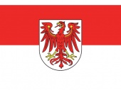 Флаг земли Бранденбург Германия