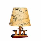 Лампа настольная Bollard ø22,5 см из латуни