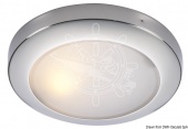 Osculati 13.432.03 - Накладной галогенный светильник Polaris 12 В 20 Вт белый, сатинированный никель (1 компл. по 1 шт.)