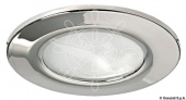 Osculati 13.435.01 - Встраиваемый галогенный светильник Atlas, 12 В, зеркальная полировка 