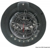 Osculati 25.020.00 - Настенный компас RIVIERA Polare 4" BP2 для парусных судов, Черный 