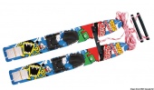 Osculati 64.940.09 - Детские водные лыжи AIRHEAD Monsta Splash Trainer Skis из пропитанной древесины 122 см 