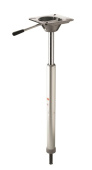 Vetus PCQG5774C Quick positioning series 'gas rise' pedestal leg with swivel, click connection to base, height 57 - 74 cm