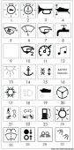 Osculati 14.199.56 - Клавиши со светящимися символами для переключателей Marina R Refrigerator 