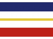 Флаг земли Мекленбург-Померания Германия