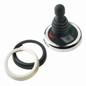 Vetus BPJR Round bow thruster panel with joystick and time delay, built in Ø 52 mm, 12 / 24 V