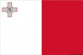 Osculati 35.439.01 - Флаг Мальты гостевой 20 х 30 см 