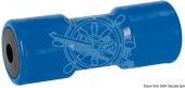 Osculati 02.032.09 - Килевой ролик со стальным сердечником + пластиковая втулка 200 мм Ø отверстия 21 мм синий 