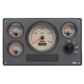 Vetus MP34BN12A - Приборная панель МР34, 12 В, 4 прибора (0-4000 об/мин), кремовый циферблат