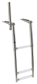Osculati 49.551.03 - 3-х ступенчатая лестница с ручкой 330 мм 