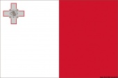 Osculati 35.439.04 - Флаг Мальты гостевой 50 х 75 см 