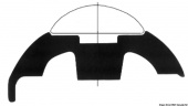 Osculati 44.480.22 - Белый ПВХ профиль основание 70 мм (24 м.)