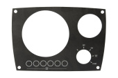Vetus MP136254 MPA2_ folie, zwart sticker met LED vensters