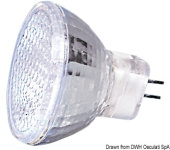 Osculati 14.258.57 - Лампочка галогеновая с дихроичным отражателем MR16 G4 12В 35Вт