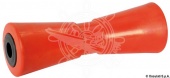 Osculati 02.029.41 - Килевой ролик со стальным сердечником + пластиковая втулка оранжевый 286 мм Ø отверстия 26 мм 