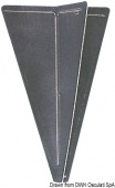 Osculati 30.651.00 - Конус сигнальный чёрный из поликарбоната 470 мм 