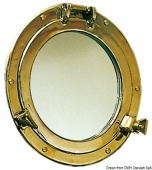 Osculati 32.231.20 - Зеркало в иллюминаторе из латуни OLD MARINA 210х150 мм Osculati