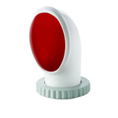 Vetus LIBEC Cowl ventilator type Libec, silicone with red interior, Ø 75 mm (incl. synthetic deck ring and nut)