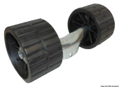 Osculati 02.031.51 - Боковые ролики на кронштейне качающиеся 120x75 мм черные