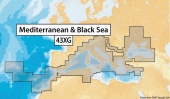 Osculati 29.080.08 - Морская карта Navionics XL9-43XG Средиземное, Черное, Канарские и Азорские острова 