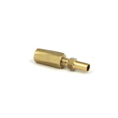 Vetus HS1031MS Straight brass connector set for nylon hose (2x)