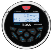 Osculati 29.530.05 - Радио BOSS FM / AM / Bluetooth / USB / MP3 для приборной панели 
