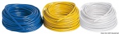Osculati 14.596.00 - Sea Water Resistant кабель трёхжильный 4x10мм2 125-220В 50А Ø19мм с двойной защитной оболочкой желтый 50м