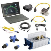 Vetus EDN2K7 E-DRIVE Monitoring System NMEA2000 Set  - Incl. 500A shunt, CANverter and 7" gps display