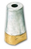 Концевик гребного вала латунный OES с цинковым анодом