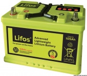 Osculati 12.470.02 - Литиевый аккумулятор LIFOS для бортового оборудования 12.8 V 105 A 328x177x217 мм 