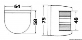 Osculati 14.300.00 - Патрон лампы с вертикальной нитью накаливания 12 V 10 W  (10 шт.)