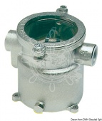 Osculati 17.654.01 - Специальный фильтр для систем водяного охлаждения из никелированной бронзы 1/2" 