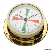 Osculati 28.362.00 - Кварцевые часы с разметкой периодов молчания Barigo STAR Ø 110 мм, позолоченные 