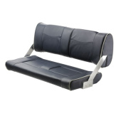 Vetus DCHTBSB FERRY BENCH Seat with adjustable backrest, cobalt blue with grey white seams