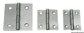 Osculati 38.600.30 - Петли толщиной 0,8 мм из нержавеющей стали, 30x30 мм 